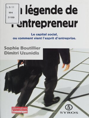cover image of La légende de l'entrepreneur